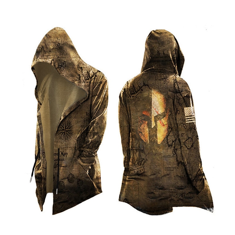 Lightweight Hoodie Jacket Graphic Casual Daily Style