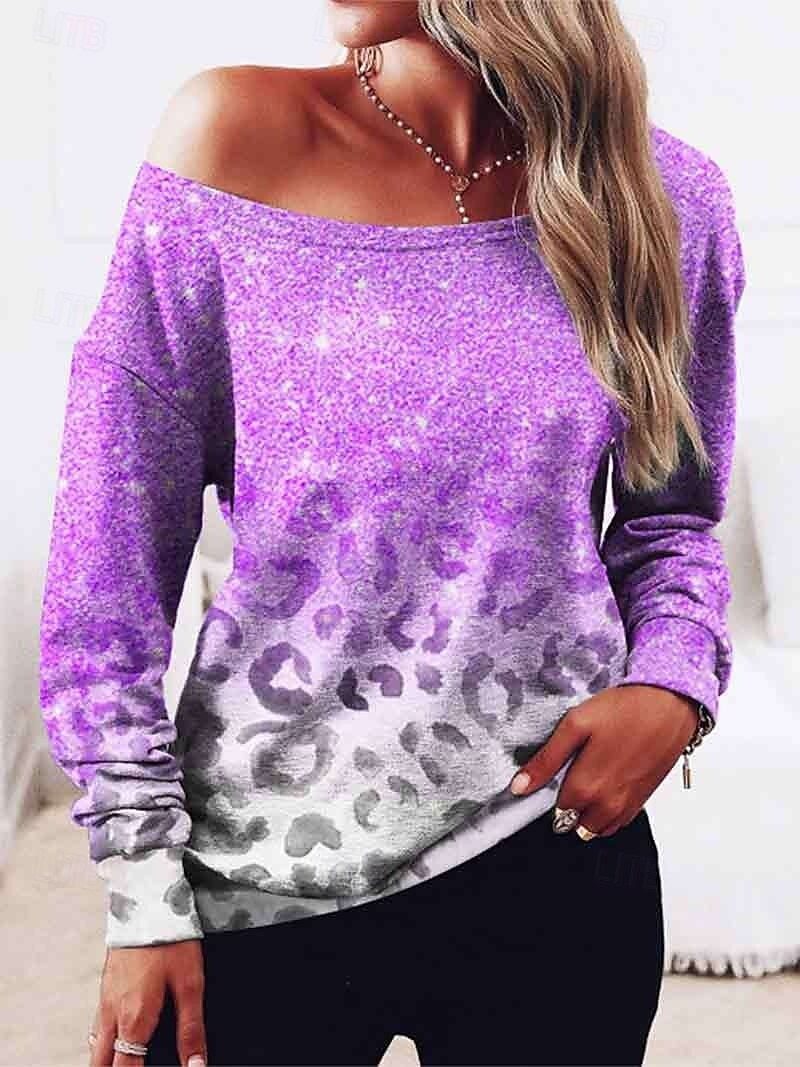Long Sleeve Tee - Pink Fashion Top for Daily & Weekend Wear